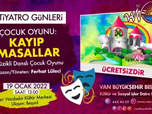 Van Büyükşehir Belediyesi Çocukları Tiyatro İle Buluşturuyor
