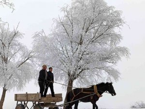 Bayburt’ta Soğuk Hava Etkisini Artırdı