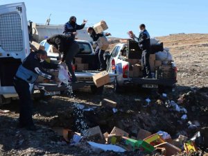 Şanlıurfa’da Satışa Hazır 6 Ton Küflenmiş Hurmaya El Konuldu