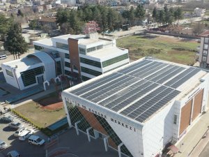 Kongre Merkezine Güneş Enerjisi Santrali (Ges) Kuruldu
