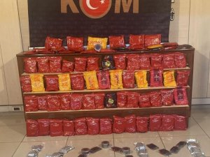 Gaziantep’te 88 Kilogram Kaçak Nargile Tütünü Ele Geçirildi