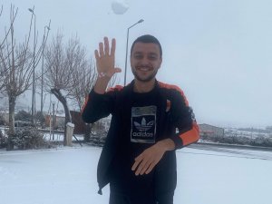 Adanasporlu Futbolcular Kar Keyfi Yaptı