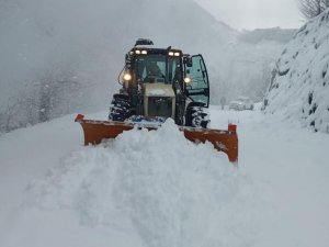 Düzce’de 40 Köy Yolu Kar Nedeniyle Kapalı