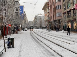 Eskişehirlilerin Kar Hasreti Sona Erdi
