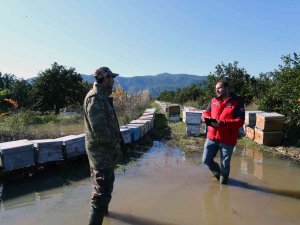 Muğla’daki Yağışlar Sonrası Hasar Tespit Çalışmaları Yapıldı
