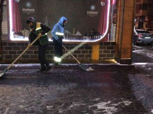 Yenişehir Belediyesinden Karla Mücadele Seferberliği