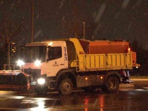 İ̇stanbul’da Beklenen Kar Yağışı Etkisini Göstermeye Başladı