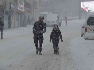 Muş’ta Kar Yağışı