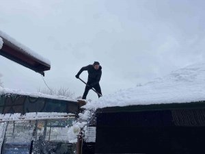 Bartın’da Kar Kalınlığı 30 Santimetreye Ulaştı