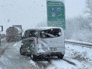 Tem’de 7 Araçlı Zincirleme Kaza