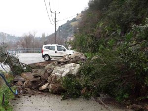Trabzon’da Heyelan