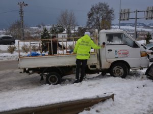 Sinop’ta Trafik Kazası: 1 Yaralı