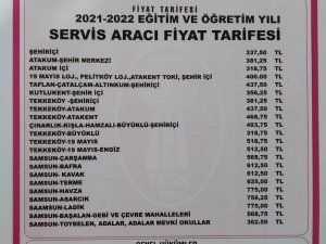 Okul Servisleri İlk Kez ’Ara Zam’ Yaptı