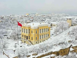 Osmanlı Kenti Beyaz Örtüyle Kaplandı