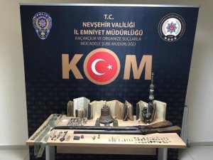 146 Parça Tarihi Obje Ele Geçirildi