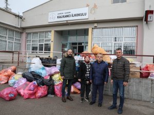 İ̇lkokul Öğrencileri 3,5 Ton Atığı Ekonomiye Kazandırdı