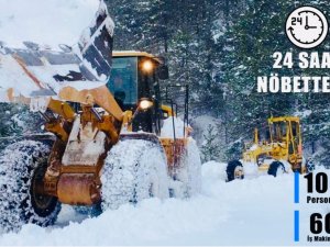 Sinop’ta Kar Hayatı Felç Etti: 222 Köy Yolu Kapalı