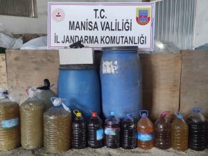 Manisa’da 360 Litre El Yapımı Şarap Ele Geçirildi