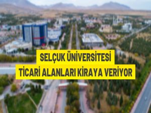 Kampüs içerisindeki ticari alanlar kiraya verilecek