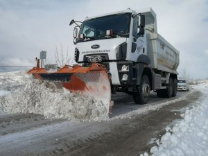 Bir Metreyi Bulan Karlı Yolları Aşıp Şifa Dağıttılar