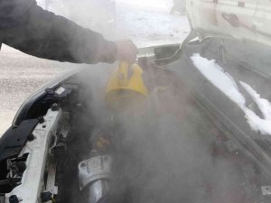 Ardahan Eksi 16 Derece: Araçlar Soğuktan Çalışmadı