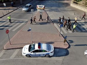 Konya’da Yaya Öncelikli Trafik Denetimi