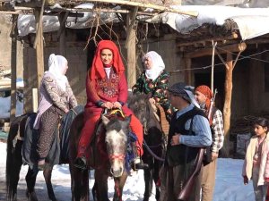 Düz Köyü Film Setine Döndü