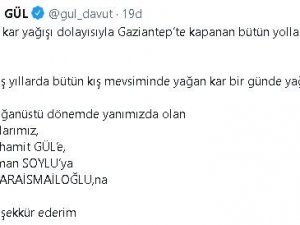 Gaziantep’te Kapanan Tüm Yollar Trafiğe Açıldı