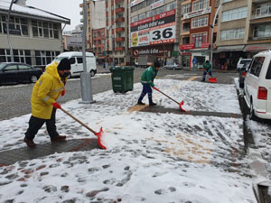 Rize'de Kar Temizleme Çalışmaları Sürüyor