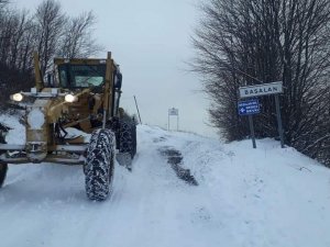 Samsun’da Karla Mücadele