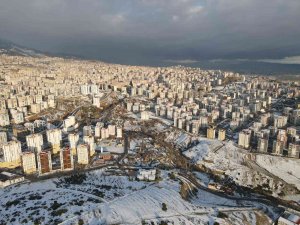 Kar Sonrası Kahramanmaraş Havadan Görüntülendi