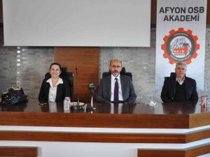 Afyonkarahisar’da Kosgeb Sanayicilere Hızlı Destek Programını Anlattı