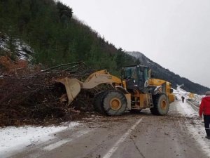 Heyelan Anı Kamerada