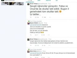 Öğrencilerin Twitter Baskısı Okulları Tatil Ettirdi