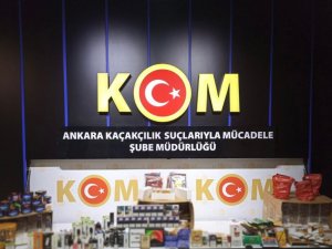 Ankara’da Tütün Kaçakçılarına Yönelik Operasyonda 2 Gözaltı