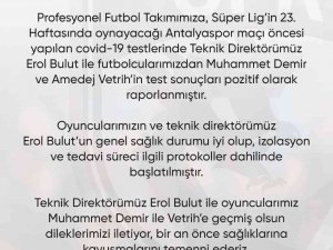 Gaziantep Fk’da Korona Virüs Şoku