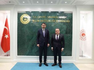 Bakan Kurum, Başkan Böcek’i Ağırladı