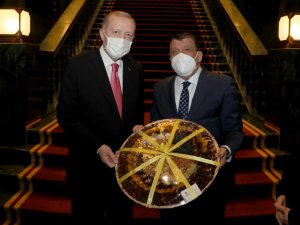 Başkan Gürkan, Cumhurbaşkanı Erdoğan İle Görüştü