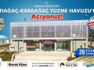Altıağaç-karaağaç Yüzme Havuzu Hizmete Açılıyor