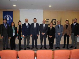 Fransa İ̇stanbul Başkonsolosu Gauvin Ve Beraberindeki Heyetten Egi̇ad’a Ziyaret