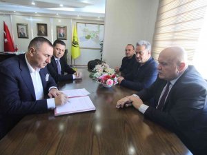 Hacı Kıyasi Şentürk Camii Ve Külliyesi’nin Belediyeye Devri İçin Protokol İmzalandı