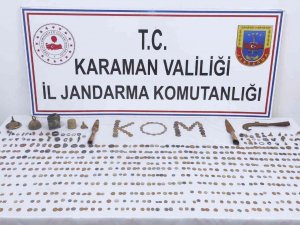 Karaman’da Tarihi Eser Operasyonu