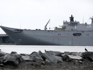 Avustralya’nın En Büyük Yardım Gemisi Tonga’ya Gidiyor