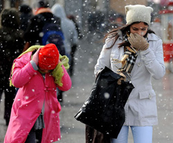 Kar Rize'yi Terkediyor Soğuk Kalıyor