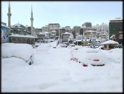 Rize’de Kar Esareti