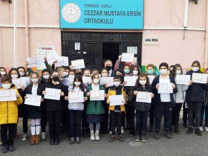 Çorlu’da 54 Bin 664 Öğrenci Karne Aldı