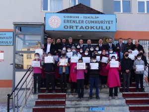 İ̇skilip’te 4 Bin 250 Öğrenci Karne Aldı
