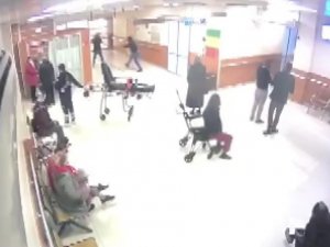 Maltepe’de Hastanedeki Silahlı Saldırı Anı Kamerada