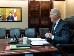 Abd Başkanı Biden, Japonya Başbakanı Kishida İle Görüştü