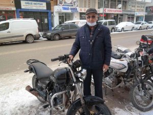 Çalınan Motosikleti Hurda Halde Bulununca Sevinci Kursağında Kaldı